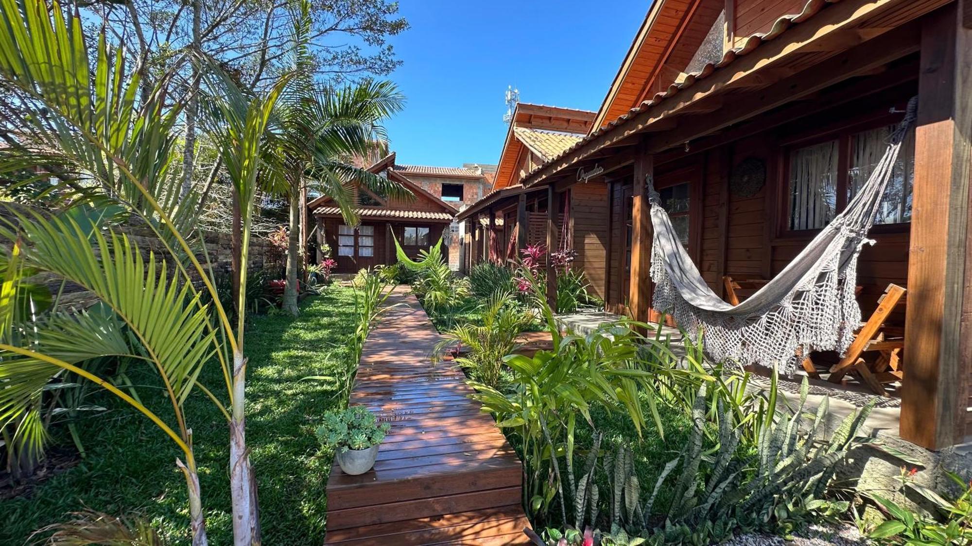 普腊亚罗萨Casa Flor Hospedagens别墅 外观 照片